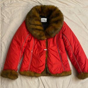 Vintage Women's Après Ski Coat, Size Small